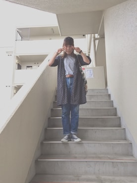 「SM2（エスエムツー）のアイテム（その他アウター）」を使った、aricoさん（レディース・162cm）の秋コーディネート