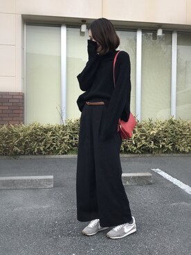 「Riletto（リレット）のアイテム」を使った、ユタニさん（レディース・162cm）の秋コーディネート