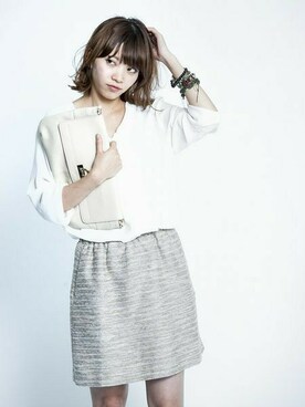 fukudaさん（レディース・160cm）の夏コーディネート