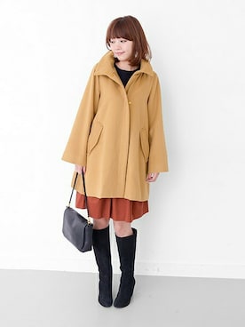 fukudaさん（レディース・160cm）の秋コーディネート