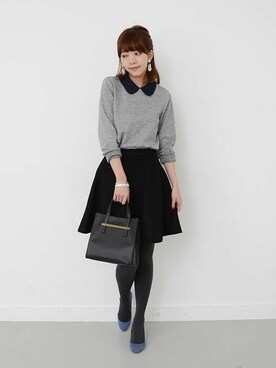 fukudaさん（レディース・160cm）の冬コーディネート