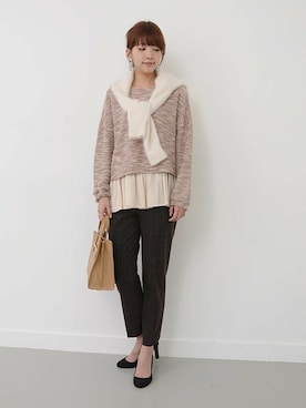 fukudaさん（レディース・160cm）の冬コーディネート