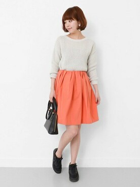 fukudaさん（レディース・160cm）の冬コーディネート