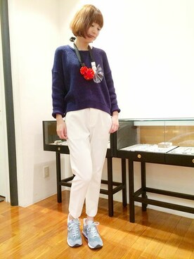 fukudaさん（レディース・160cm）の冬コーディネート