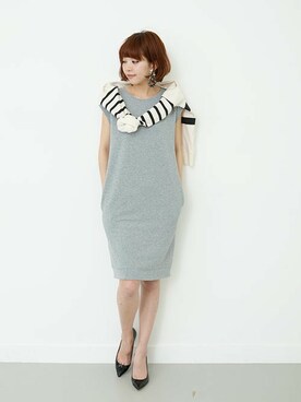 fukudaさん（レディース・160cm）の春コーディネート