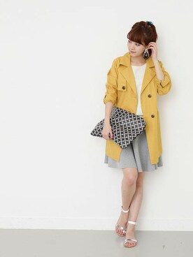 fukudaさん（レディース・160cm）の春コーディネート