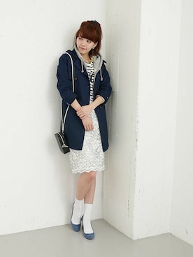 fukudaさん（レディース・160cm）の春コーディネート