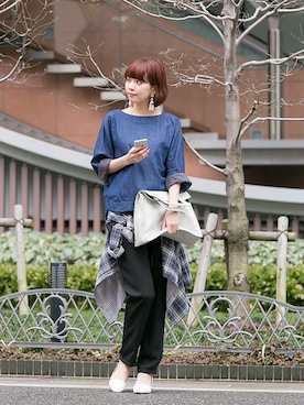 「URBAN RESEARCH（アーバンリサーチ）のアイテム（つなぎ/オールインワン）」を使った、fukudaさん（レディース・160cm）の春コーディネート