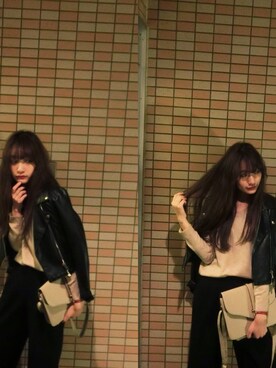 「model」｜川口　カノンさん（レディース・175cm）の秋コーディネート