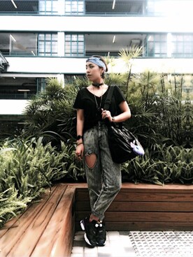 Florence Chanさん（レディース・170cm）の春コーディネート