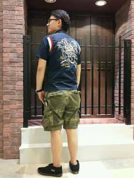 U-ki Mizutaniさん(メンズ・178cm)の夏コーディネート