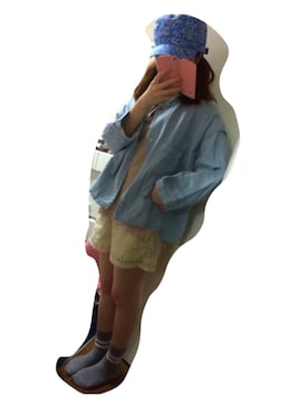 「お祭り」｜「アイテム（ジャケット/アウター）」を使った、ちゃも∞さん（レディース・153cm）の夏コーディネート