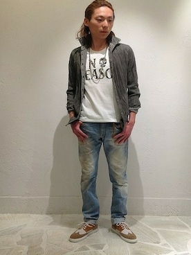 「B'2nd（ビーセカンド）のアイテム（アクセサリー）」を使った、B'2nd JIYUGAOKAさん（メンズ・173cm）の春コーディネート