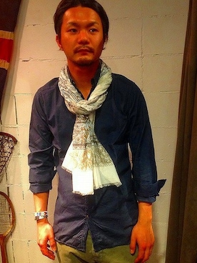 「B'2nd（ビーセカンド）のアイテム（財布/小物）」を使った、B'2nd JIYUGAOKAさん（メンズ・170cm）の春コーディネート
