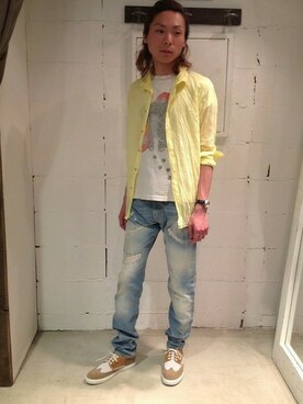 B'2nd JIYUGAOKAさん(メンズ・170cm)の春コーディネート