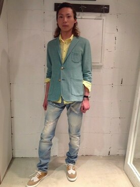 B'2nd JIYUGAOKAさん(メンズ・170cm)の春コーディネート