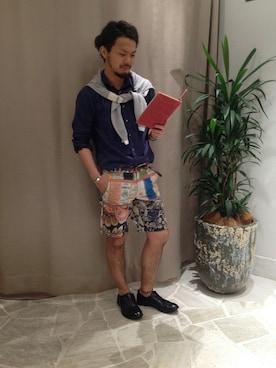 B'2nd JIYUGAOKAさん（メンズ・170cm）の夏コーディネート