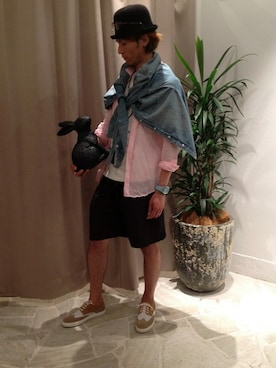 B'2nd JIYUGAOKAさん(メンズ・175cm)の夏コーディネート