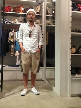 B'2nd JIYUGAOKAさん（メンズ・170cm）の夏コーディネート