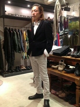 B'2nd JIYUGAOKAさん（メンズ・173cm）の秋コーディネート