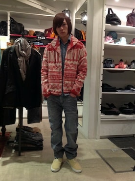 B'2nd JIYUGAOKAさん(メンズ・175cm)の冬コーディネート