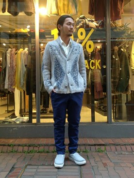 B'2nd JIYUGAOKAさん（メンズ・170cm）の春コーディネート