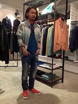 B'2nd JIYUGAOKAさん（メンズ・170cm）の春コーディネート