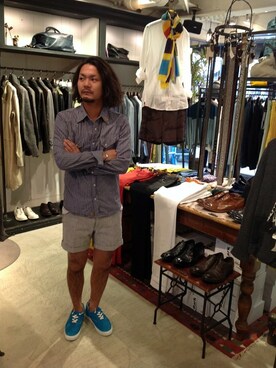 B'2nd JIYUGAOKAさん（メンズ・170cm）の春コーディネート