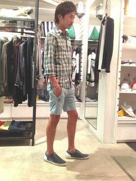 B'2nd JIYUGAOKAさん（メンズ・175cm）の夏コーディネート