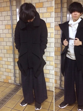 「SASQUATCHfabrix.（サスクワァッチファブリックス）のアイテム」を使った、3achiel /さん（メンズ・172cm）の冬コーディネート