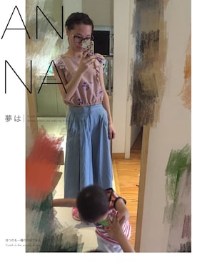 「MERCURYDUO（マーキュリーデュオ）のアイテム（チノパンツ）」を使った、ruriiro16さん（レディース・161cm）の秋コーディネート