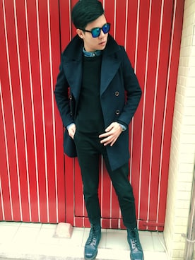 「アイテム（ジャージ）」を使った、Mr.Nonameさん（メンズ・175cm・20代）の冬コーディネート
