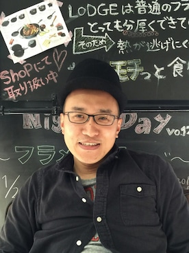 「spec espace（スペックエスパス）のアイテム」を使った、ハリントンさん（メンズ・166cm）の冬コーディネート