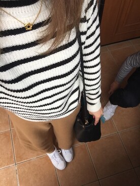「Marc by Marc Jacobs（マークバイマークジェイコブス）のアイテム（アクセサリー）」を使った、chachaさん（レディース・154cm）の春コーディネート