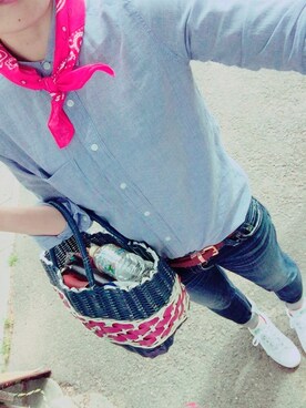 chachaさん（レディース・154cm）の春コーディネート