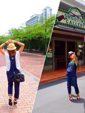 YuzuPaさん（レディース・156cm）の夏コーディネート