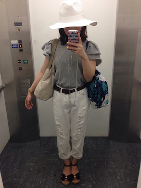 REIさん（レディース・150cm）の夏コーディネート