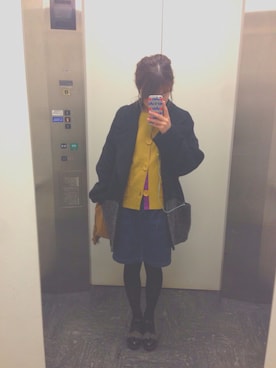 REIさん（レディース・150cm）の冬コーディネート