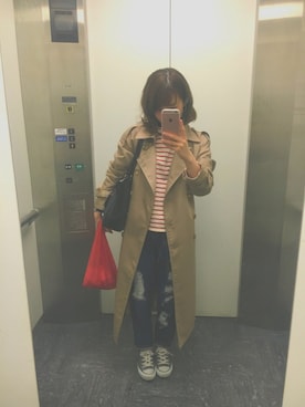 REIさん（レディース・150cm）の春コーディネート