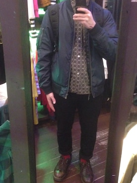 「アイテム（アナログ腕時計）」を使った、tankeさん（メンズ・168cm）の秋コーディネート