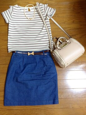 chvchvさん（レディース・153cm）の春コーディネート