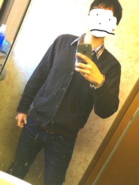 「VAN（バン）のアイテム（トップス）」を使った、Hiroさん（メンズ・173cm）の春コーディネート