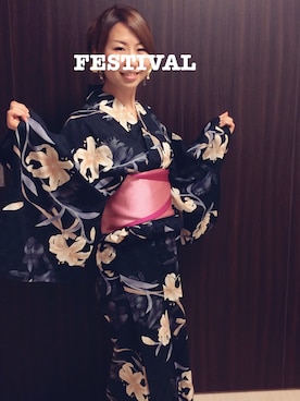 「prideglide（プライドグライド）のアイテム」を使った、モーコさん（レディース・158cm）の夏コーディネート