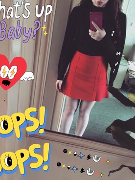 「TITTY&CO.（ティティーアンドコー）のアイテム（ブルゾン）」を使った、🍭whos♔糖糖🍭さん（レディース・161cm）の春コーディネート