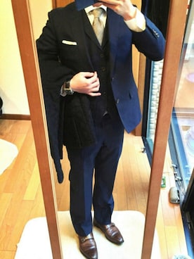 「タグホイヤー」｜Hige-chiriさん（メンズ・168cm）の春コーディネート