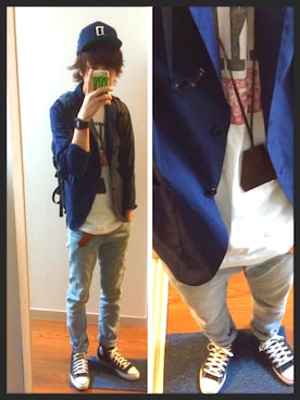 ku so men masaさんのコーディネート