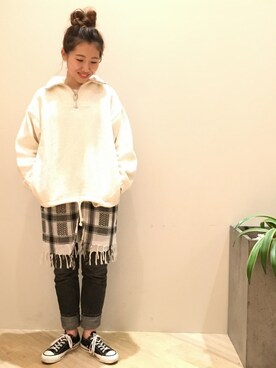 にしむらりささん（レディース・157cm）の春コーディネート