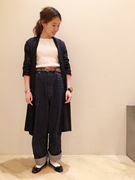 にしむらりささん（レディース・157cm）の春コーディネート