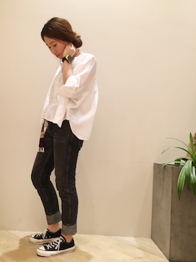 にしむらりささん（レディース・157cm）の春コーディネート