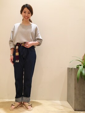 にしむらりささん（レディース・157cm）の春コーディネート